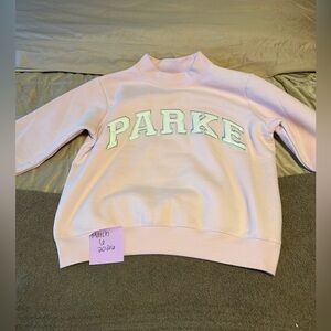 PARKE Sprinkle Varsity Mockneck - S/M NEW!!